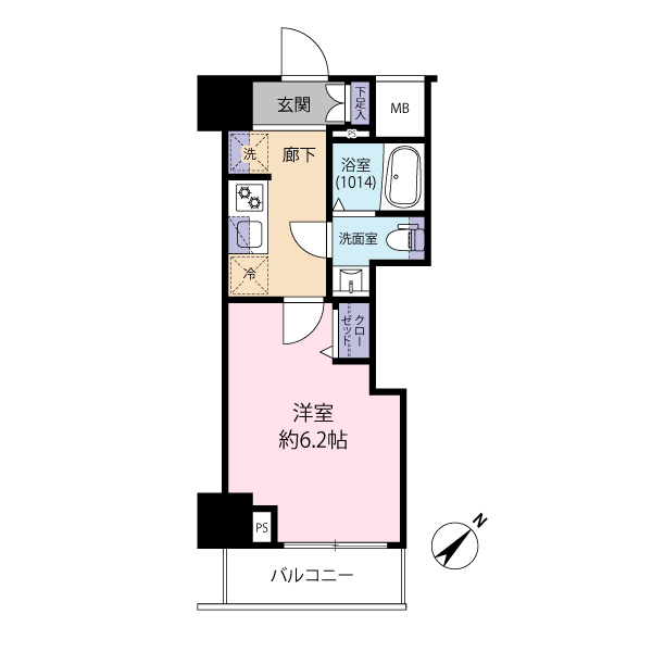 単身向けの1Kです★