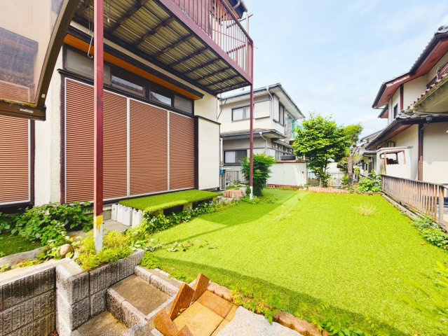 比企郡小川町　中古住宅の庭