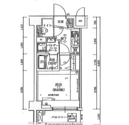 ＳＨＯＫＥＮ　Ｒｅｓｉｄｅｎｃｅ横浜伊勢町の間取り