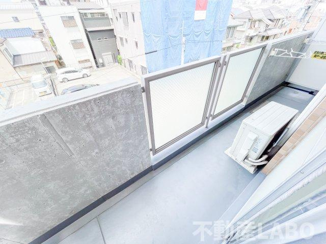 オークコート殿辻のバルコニー