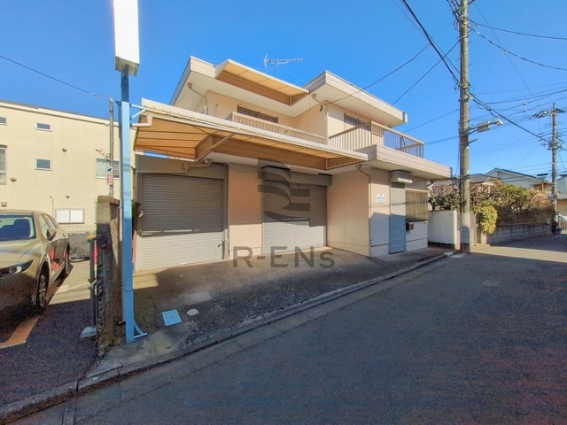 【外観】 | 練馬区小竹町２丁目　売地　B区画 | 【古屋あり】90ｍ2超えのゆとりある敷地面積です♪