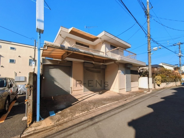 【外観】 | 練馬区小竹町２丁目　売地　B区画 | 【古屋あり】建築条件無し。自由設計で理想の住まいを実現！