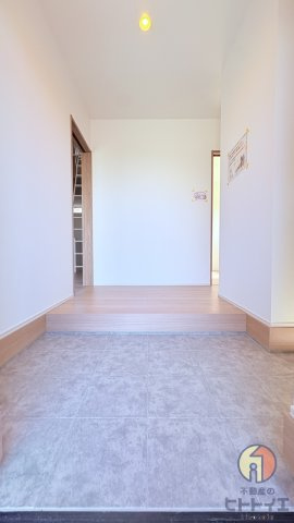 新築建売)柳川市吉原(平屋)の玄関