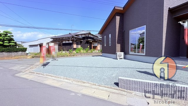 新築建売)柳川市吉原(平屋)の駐車場