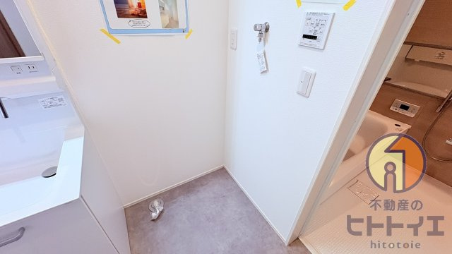新築建売)柳川市吉原(平屋)の脱衣所