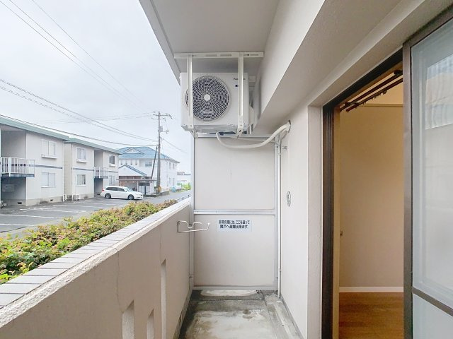 ドリームスプルースのバルコニー
