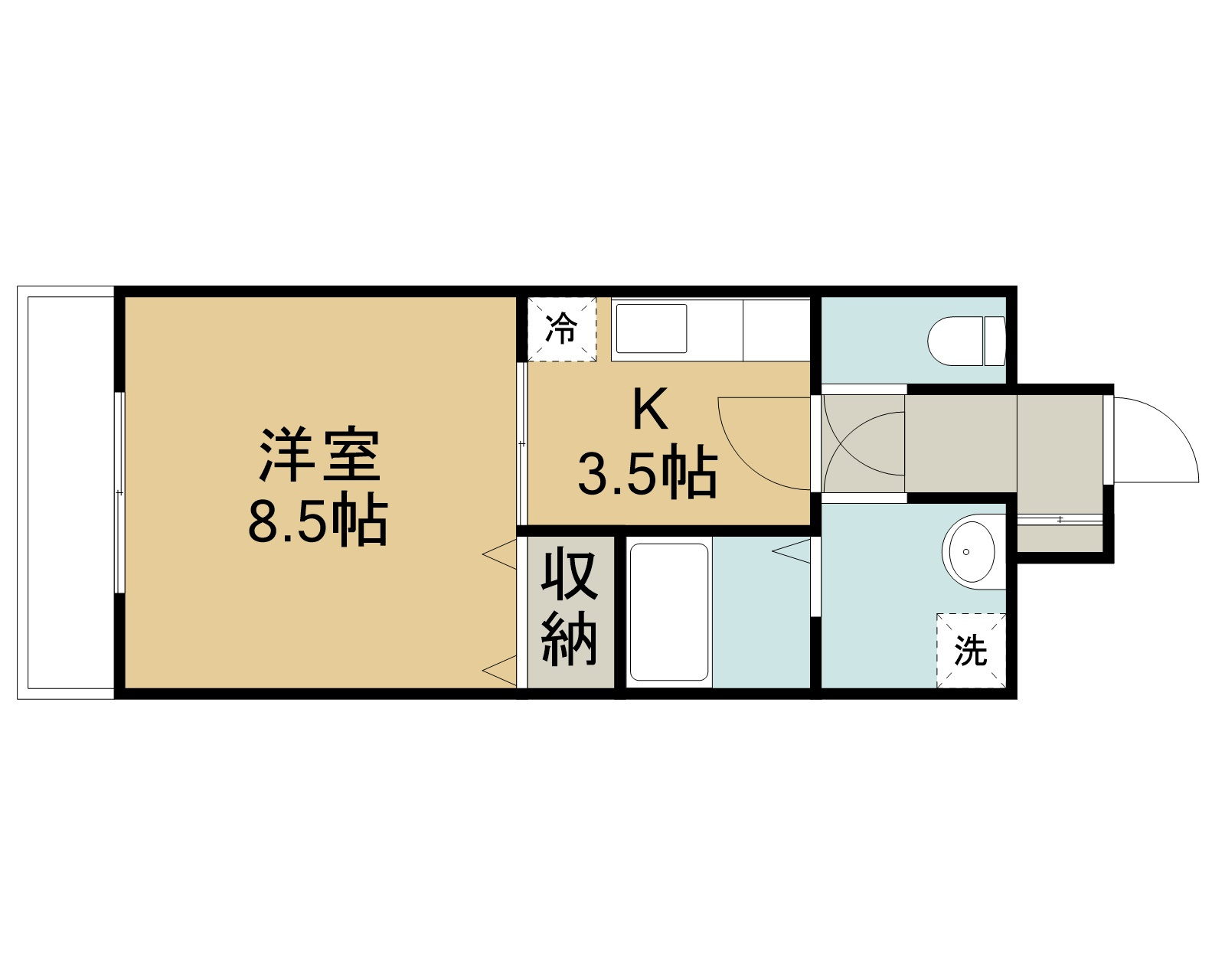 ドリームスプルースの間取り
