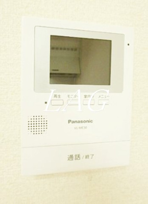【セキュリティ】 | メルベーユⅡ | モニター付きインターフォンです。