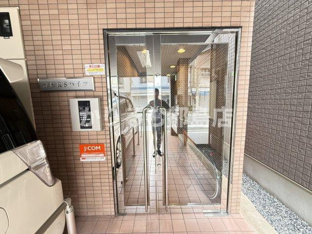 都島RSハイツのエントランス
