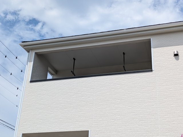 日立市川尻町　第7　新築戸建て　1号棟のバルコニー