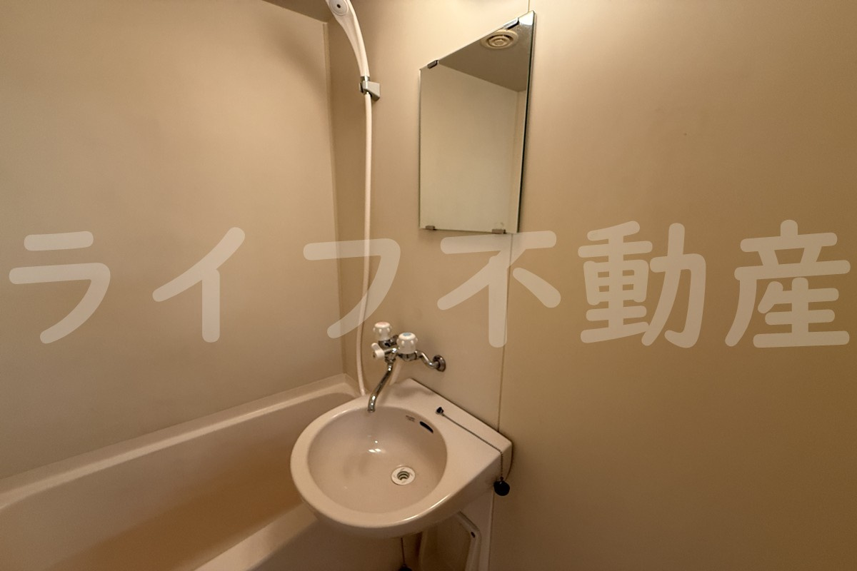 ＣＴビュー永和の洗面所|ゆったりとスペースのある洗面所