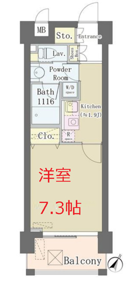 【間取り】 | プラザ⻄品川