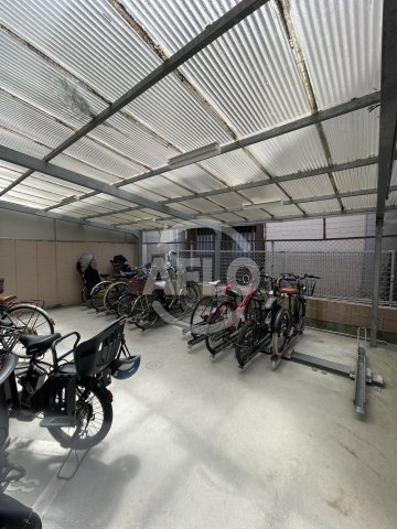 朝日プラザ上本町のその他共用部分|朝日プラザ上本町　駐輪場