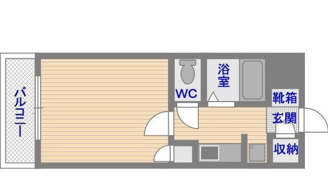 ソシアル六本松の間取り
