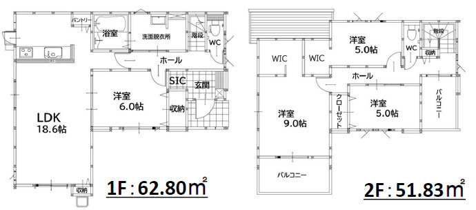 小倉北区篠崎5丁目7期の外観パース|現在工事中です。完成年月：令和8年8月下旬頃予定・入居予定：令和8年9月下旬以降予定