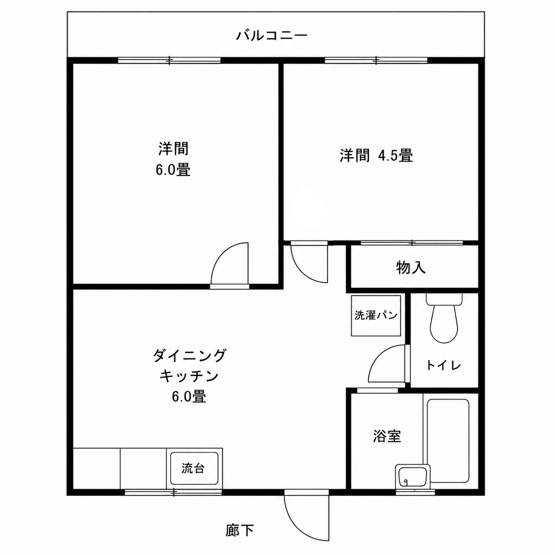 【間取り】 | ハピネス南蒲田PARTⅡ