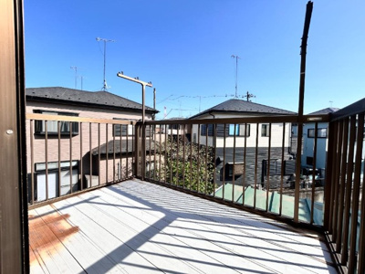 【バルコニー】 | 海老名市杉久保南3丁目  中古戸建  全1棟