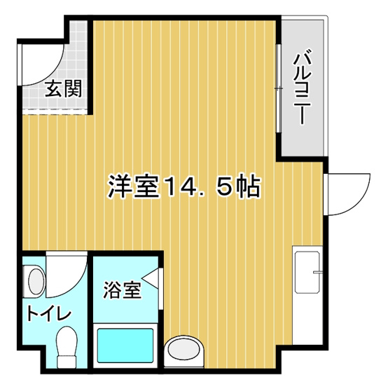 【間取り】 | パレス野江