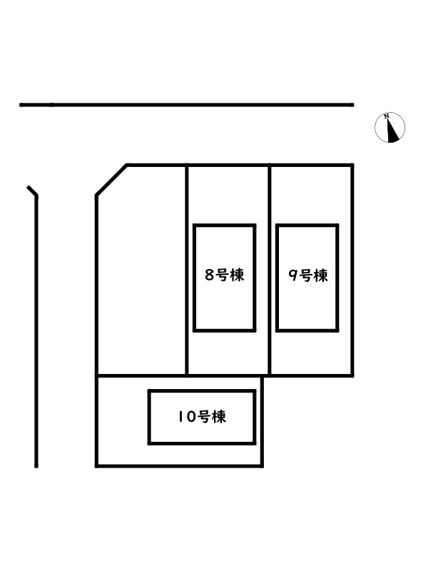 姫路市勝原区山戸第4　3期/新築戸建の区画図