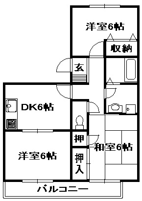 【間取り】 | ダイヤモンドヘッド