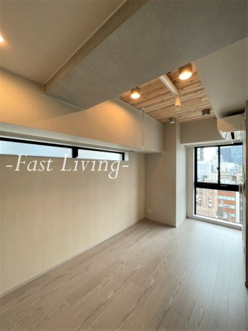 ザ・パークハビオSOHO大手町の居間・リビング