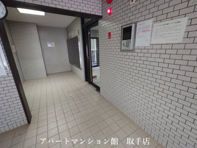 ライオンズマンション取手第2のエントランス