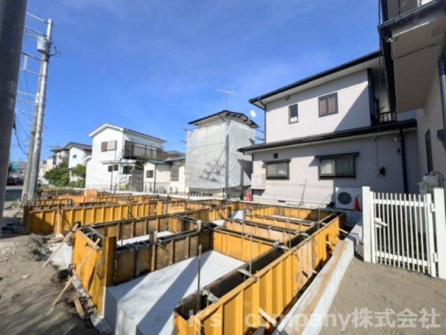 茅ヶ崎市中海岸4丁目　新築戸建　1号棟の外観|2026.6.14撮影◇