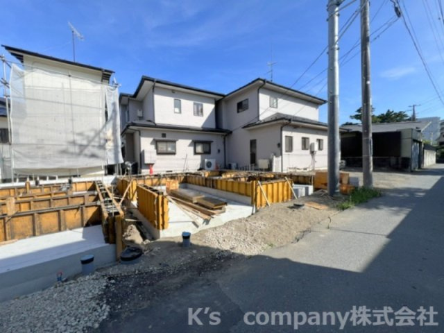 茅ヶ崎市中海岸4丁目　新築戸建　1号棟の外観|2026.6.14撮影◇