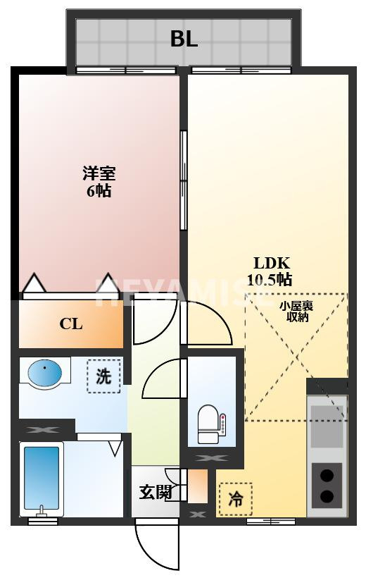 オリエンタルMの間取り