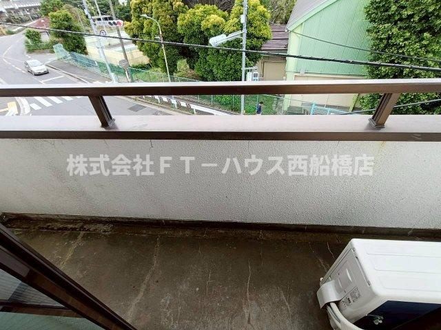 セイダイマンションのバルコニー