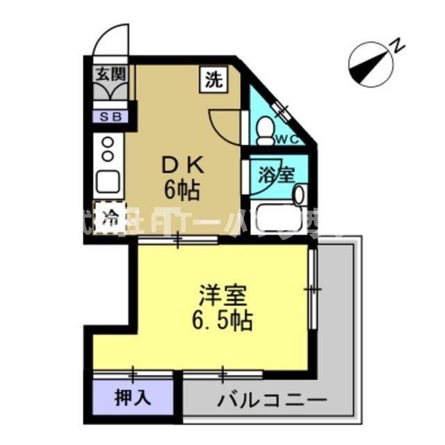 セイダイマンションの間取り