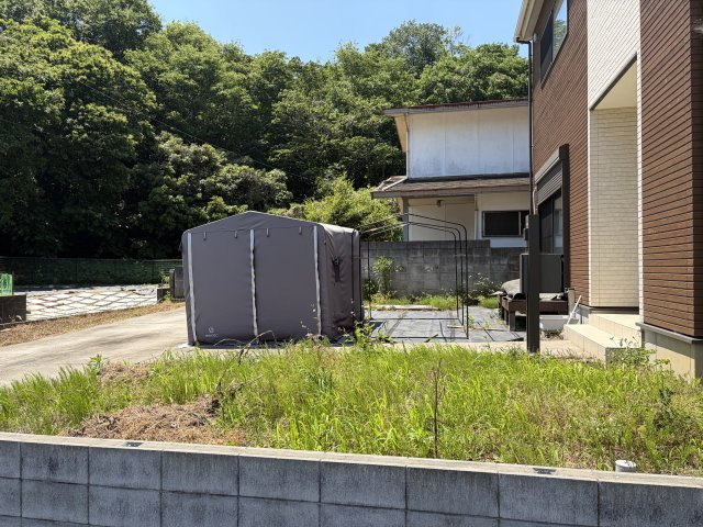 取手市小文間　中古戸建ての庭