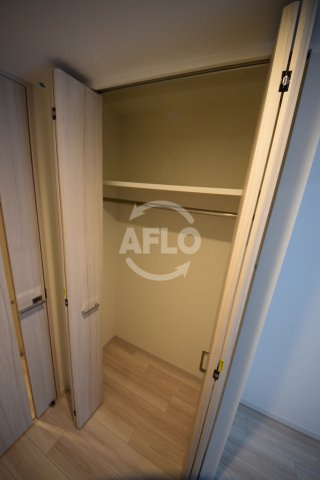 S-RESIDENCE阿波座WESTの収納|S-RESIDENCE阿波座WEST　クローゼット