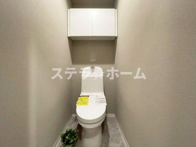 蒲生第二コーポのトイレ|ゆったりとした空間のトイレです
