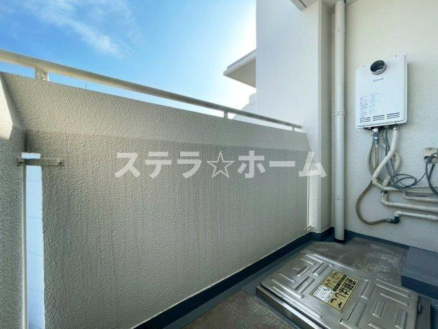 蒲生第二コーポのバルコニー|広々としたバルコニーです