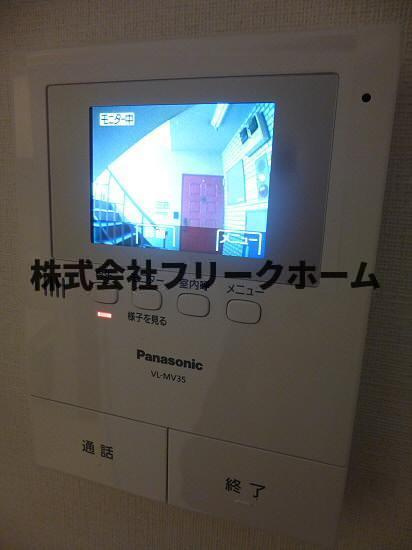 三鷹市下連雀３丁目の賃貸マンションのセキュリティ