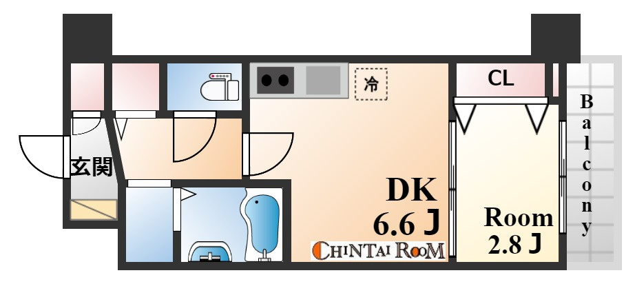 セレニテ神戸元町の間取り