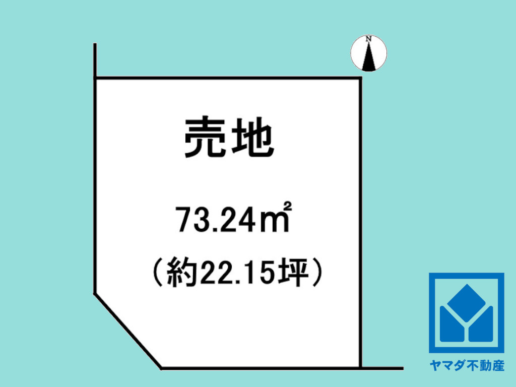 伏見区羽束師志水町の土地図|図面と現況が異なる場合は現況を優先いたします。