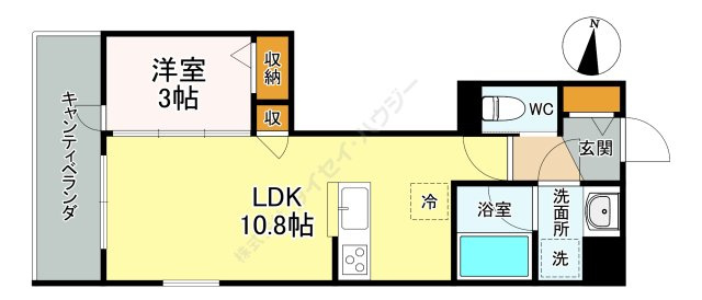 エントピア神明の杜Ｍｕｓａｓｈｉｋｏｓｕｇｉの間取り