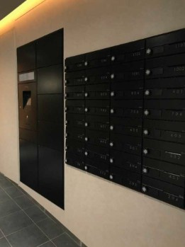 オークレジデンス亀沢のその他共用部分|メールボックス、宅配ボックス