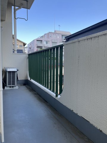 あかねマンションのバルコニー