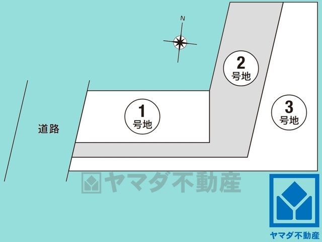 西宮市新甲陽町　2号地の区画図