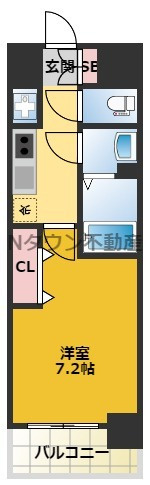 【間取り】 | プレサンス名古屋グロウ | 間取りです。