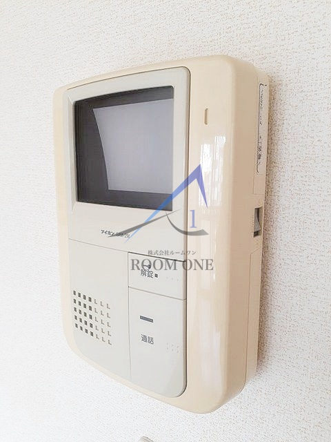 エスポワール　チドリのセキュリティ|モニター付きインターホンです。
