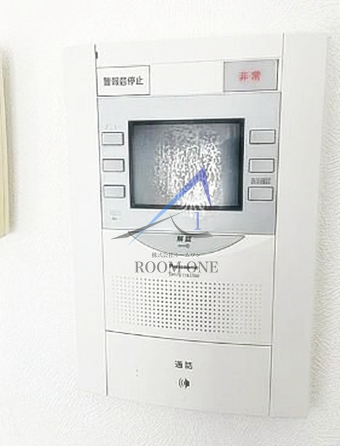 ライオンズマンション大森本町第二の設備|モニター付きインターホンです。