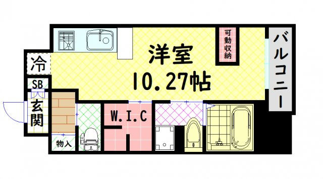 【間取り】 | エステムコート大阪・弁天町