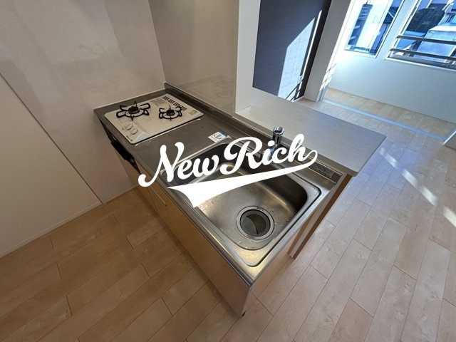 前橋市総社町２丁目のアパートのキッチン