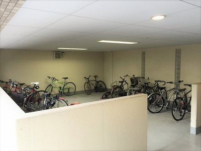 【駐輪場】 | ベルファース渋谷 | 敷地内自転車駐輪場