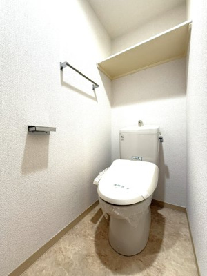 【トイレ】 | ベルファース渋谷 | 温水洗浄便座付(入居前画像)