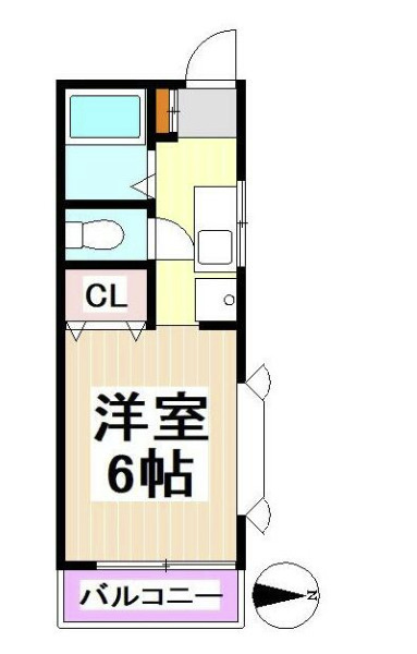 ベルメゾンの間取り